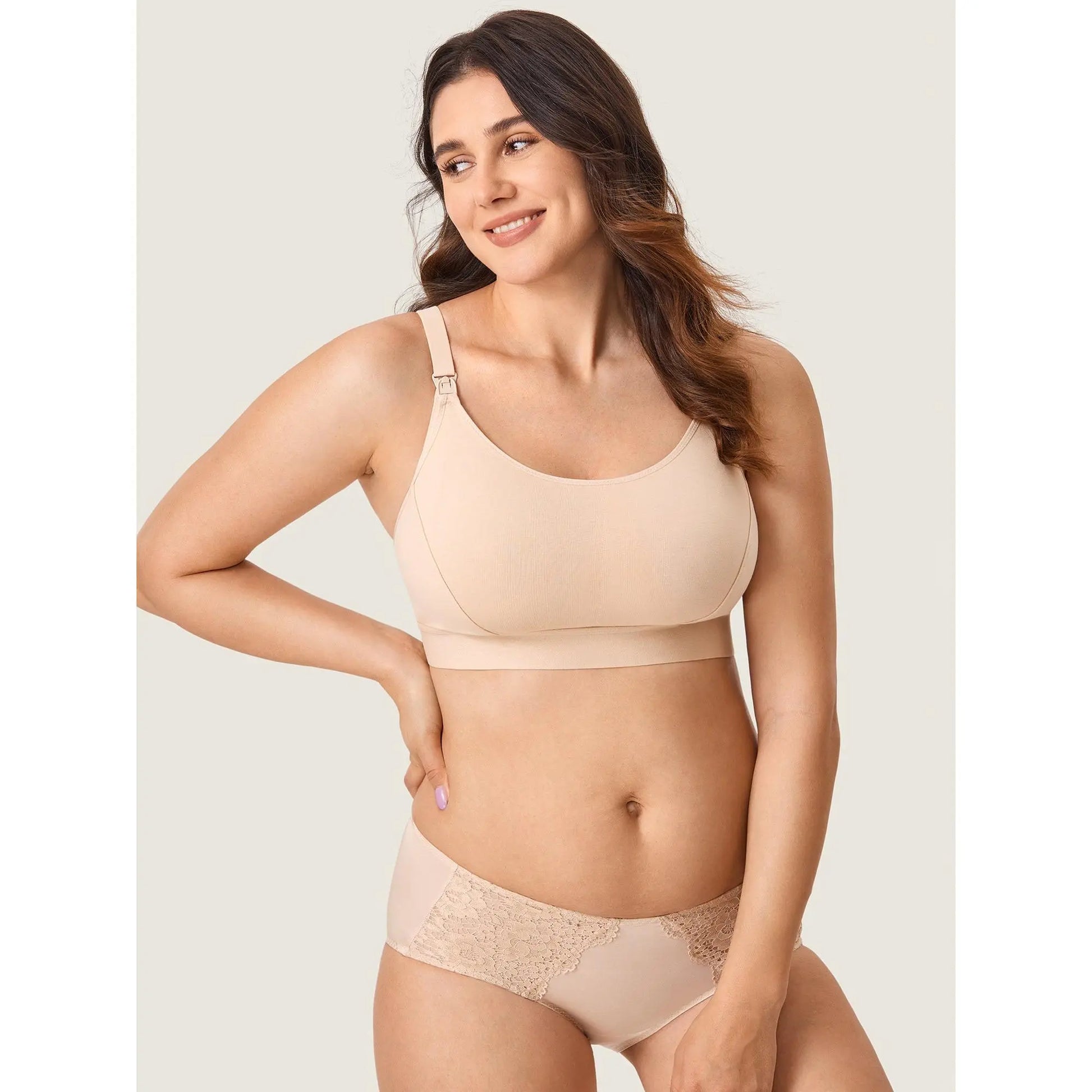Cotton plus Size Nursing Sport Bra