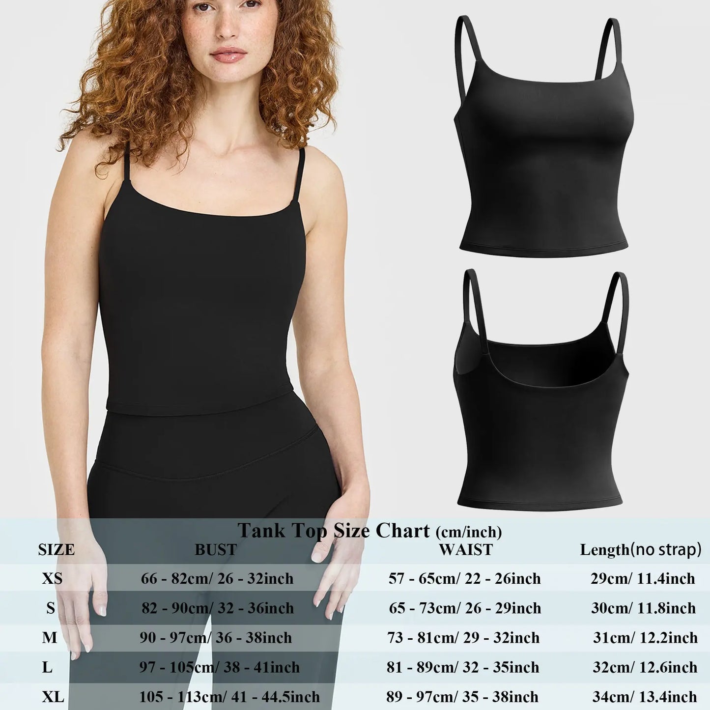 RICH BRIA SOFTMOTION Strappy Tank Top Workout Tops Yoga Sports Vest, Short Sleeve Crop Top Women Fitness Activewear Gym Fashion Outdoor Gymwear Comfort Wide Leg Yoga Pants Matching Top