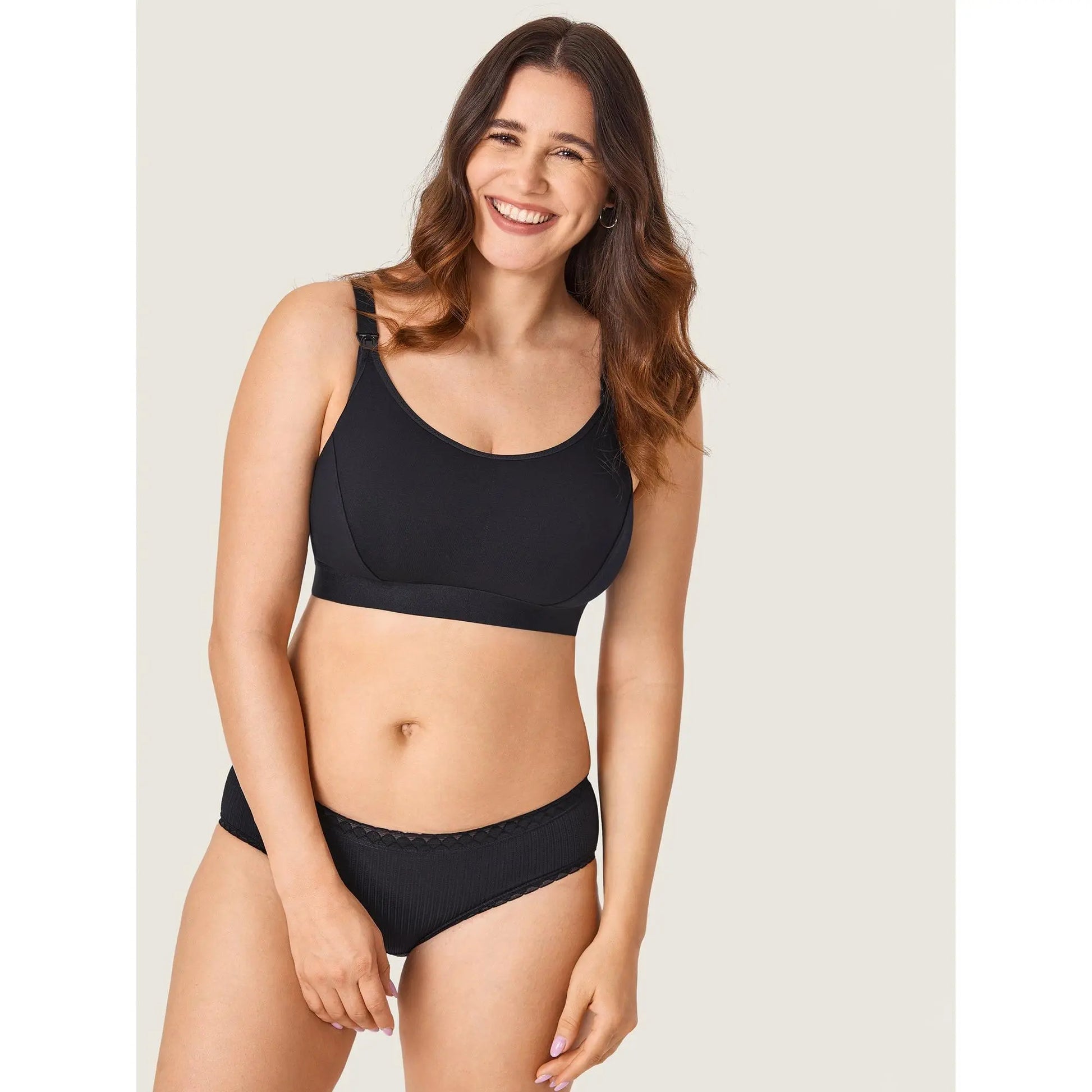 Cotton plus Size Nursing Sport Bra