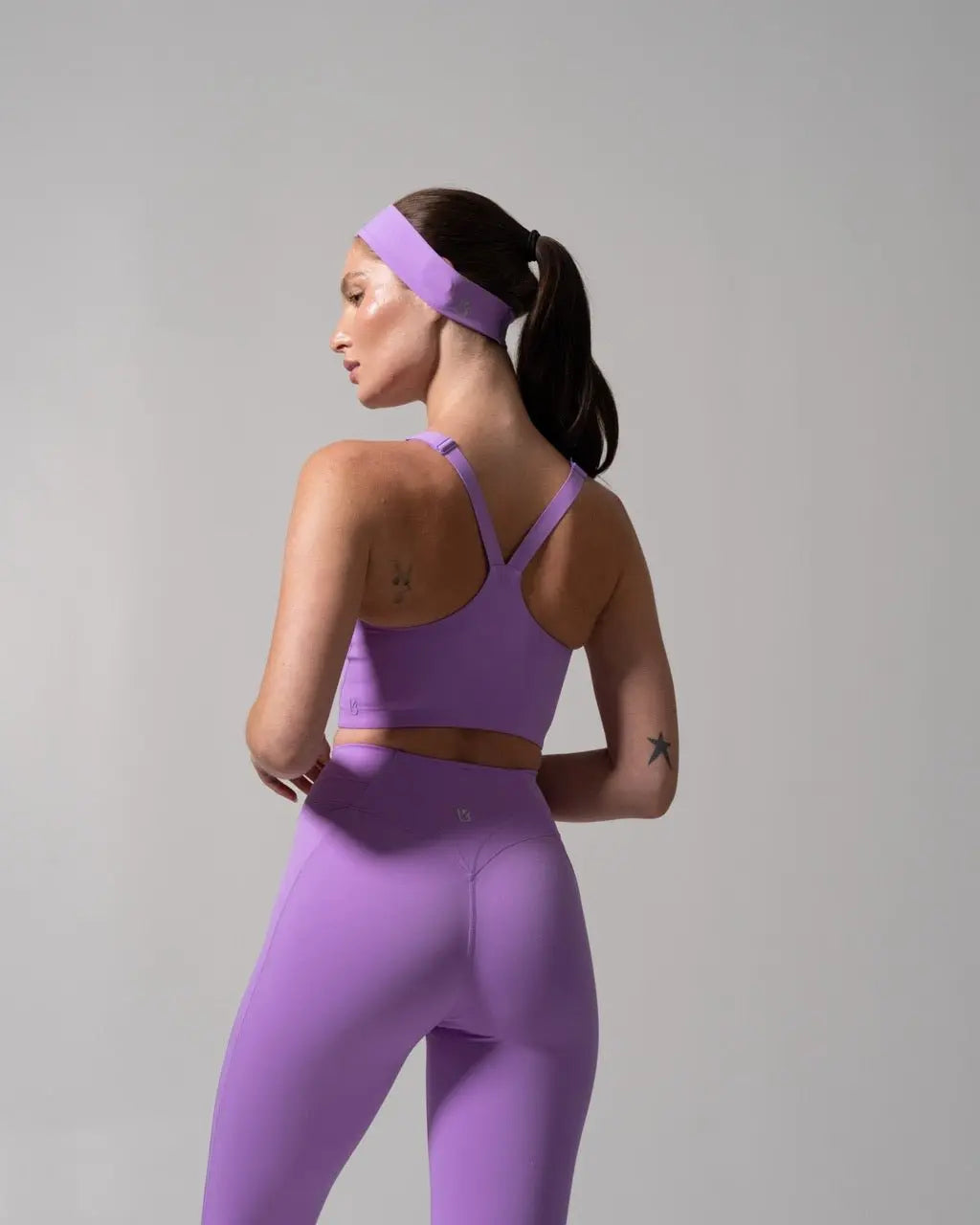 Airbrush Sports Bra - Frosted Taffy Workout Bra