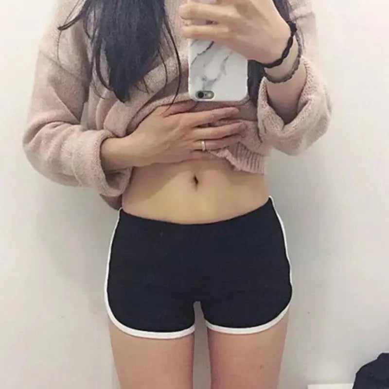 Sports Shorts Elastic Waist