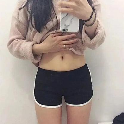 Sports Shorts Elastic Waist