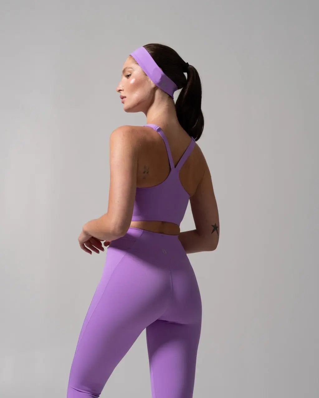 Airbrush Sports Bra - Frosted Taffy Workout Bra