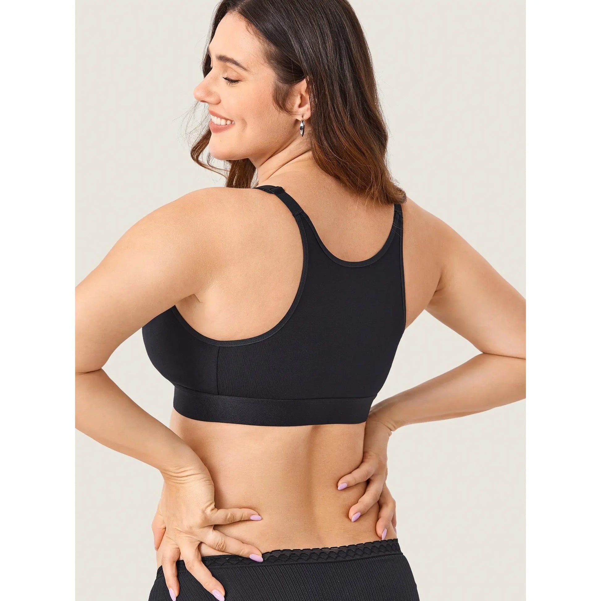 Cotton plus Size Nursing Sport Bra