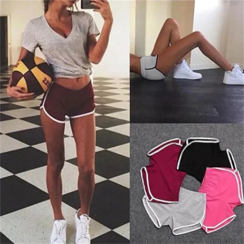 Sports Shorts Elastic Waist