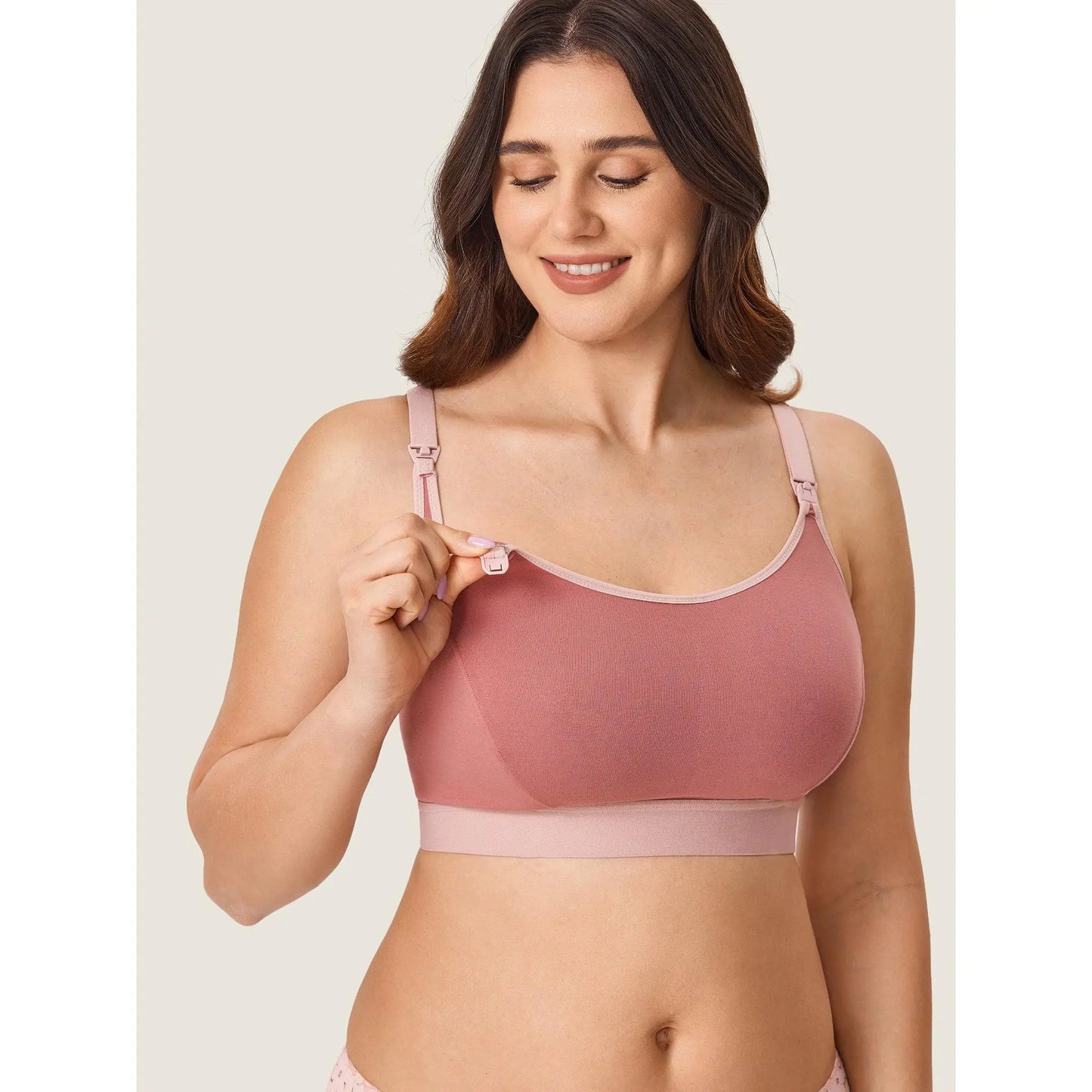 Cotton plus Size Nursing Sport Bra